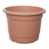 25cm Milano Planter Round Terracotta