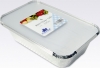 Foil Pk4 Rect Tray & Lid 1570cc