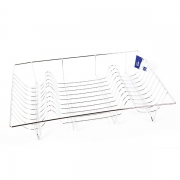 Knight Dish Rack Chrome Plated