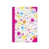 A4 Notebook Flowers Design 250 Pages