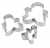 Chef Aid 3pc Gingerbread Cutters