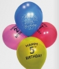 Pennine 12pk Happy Birthday Balloons