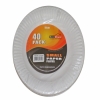 Best House 40 Pack Small Paper Plates 18cm