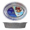 Aluminium Foil Oval Trays 1pc 38.2x27.4x7.6cm