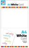 A4 White Card 20 Sheets