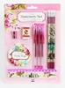 Vintage 10pc Stationery Set