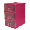 Wham Handy 3 Drawer Tower PINK